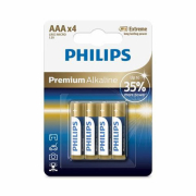 BATERIJE PHILIPS PREMIUM ALKALINE AAA 4-BLISTER