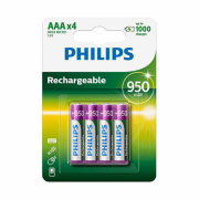BATERIJE PHILIPS RECH AAA x 4 - 1000 MAH