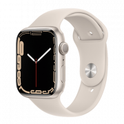 APPLE WATCH S7 GPS 45MM STARLIGHT ALUMINIUM CASE MKN63SE/A