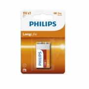 BATERIJE PHILIPS LONGLIFE 9V 1-BLISTER 1/12