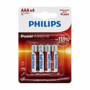 BATERIJE PHILIPS POWER ALKALINE AAA 4-BLISTER 1/12