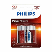 BATERIJE PHILIPS POWER ALKALINE C 2-BLISTER 1/12