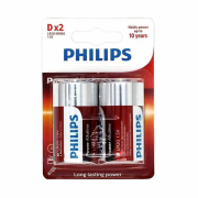 BATERIJE PHILIPS POWER ALKALINE D 2-BLISTER 1/12