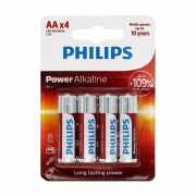 BATERIJE PHILIPS POWER ALKALINE AA 4-BLISTER 1/12