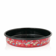 METALAC KL. TEPSIJA 30 CRNI LOVE FLOWERS